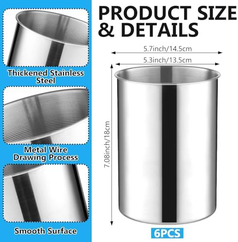 Stainless steel wine chiller bucket 6 pack — photo 2