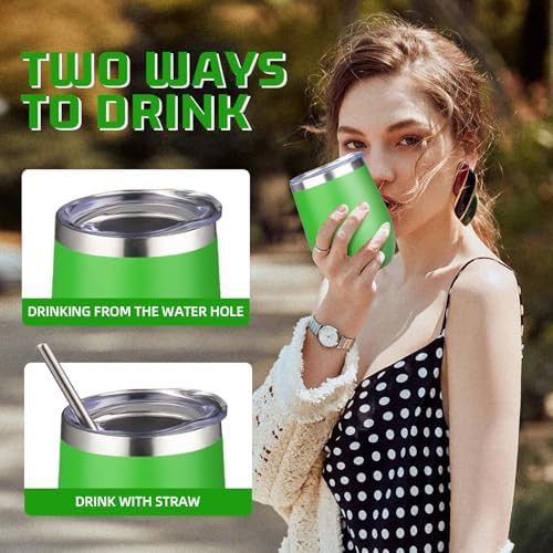 Multi Color Stemless Wine Tumbler Set — photo 5