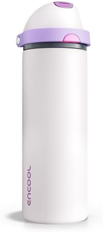 Oyster Pink Push Button Lid Bottle 24 oz