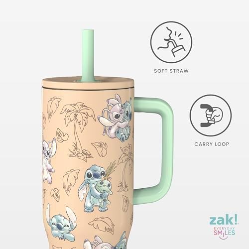 Stitch themed spill proof stainless tumbler — photo 4