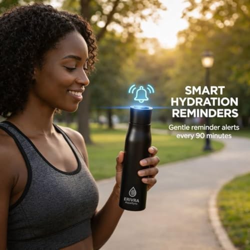 Smart self cleaning water bottle with UV-C — photo 5