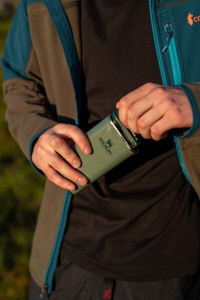 Hammertone black wide mouth flask 8 oz — photo 5