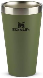 Dried pine stacking beer pint 16 oz