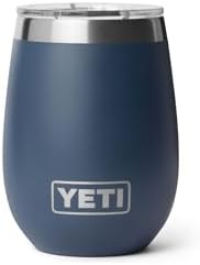 Navy 10 oz ceramic wine tumbler