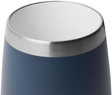 Navy 10 oz ceramic wine tumbler — photo 3
