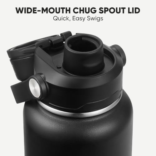 Insulated water bottle with removable straw — photo 5