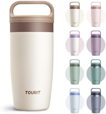 Off-White 16 oz Leakproof Travel Mug