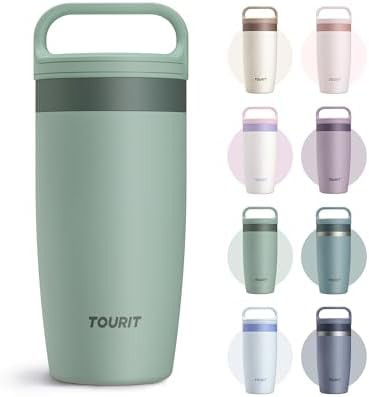 Grayish Green 16 oz Leakproof Mug