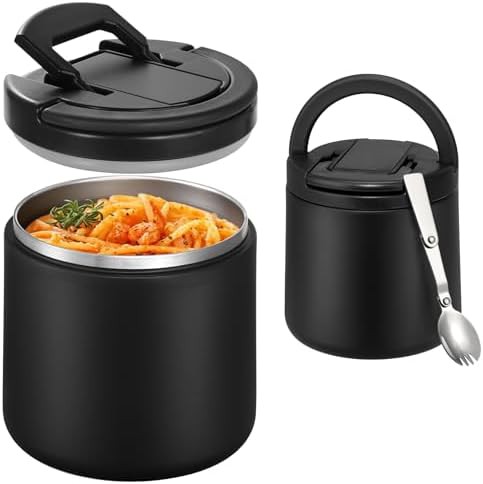 Kids 20oz Insulated Food Jar with Buckle Lid