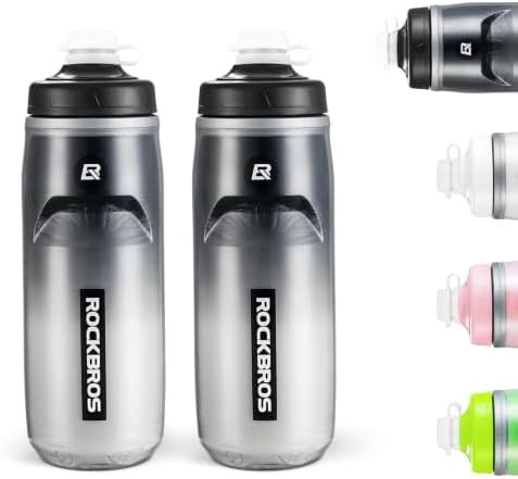Two Piece Black Gradient Insulated Bottles
